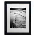 Framed Wall Art - Ric Stultz ‘Headphone Generation’ Wall Decor with Matted Frame - Living Room, Kitchen, and Bathroom Art - 16x20