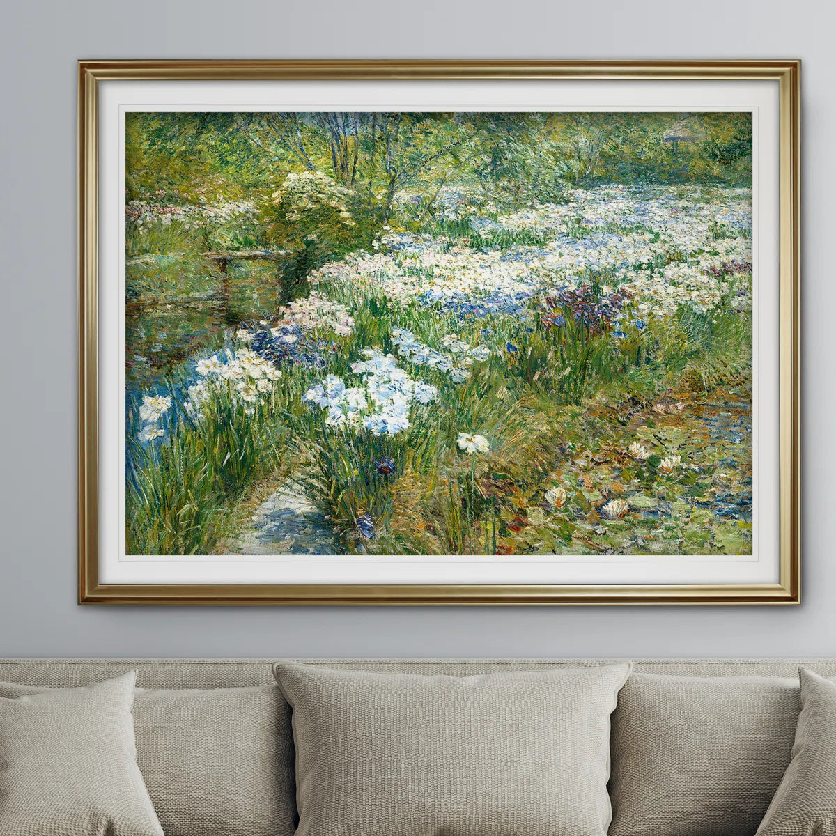 " The Water-Garden "