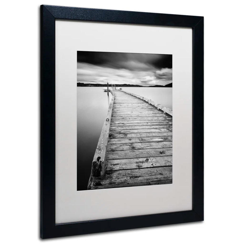 Framed Wall Art - Ric Stultz ‘Headphone Generation’ Wall Decor with Matted Frame - Living Room, Kitchen, and Bathroom Art - 16x20
