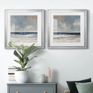 " Embellished Distant Land I " 2 - Pieces