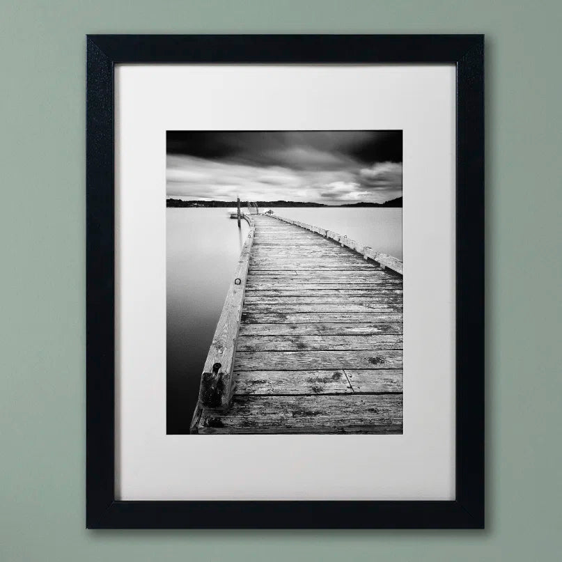 Framed Wall Art - Ric Stultz ‘Headphone Generation’ Wall Decor with Matted Frame - Living Room, Kitchen, and Bathroom Art - 16x20